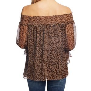 M Cece Leopard Top